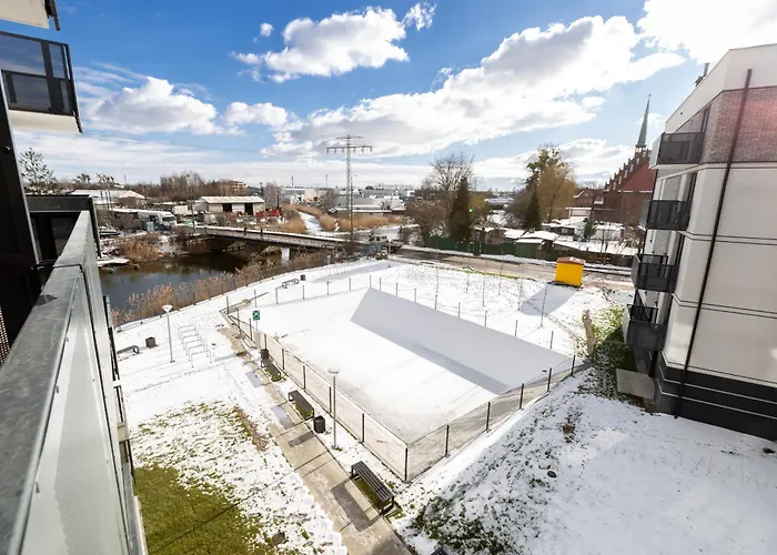 شقة Portovo Luxury Water View Old Town غدانسك